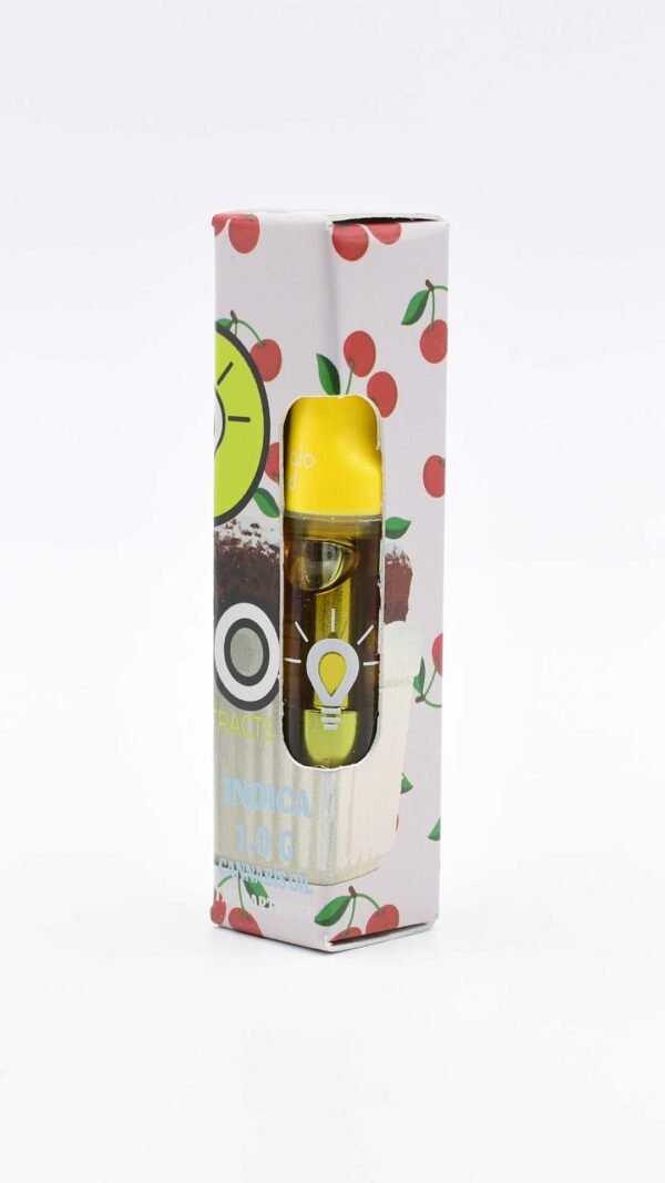 Glo x Polka Dot: Premium Cannabis Extract Cartridges Cherry Souffle