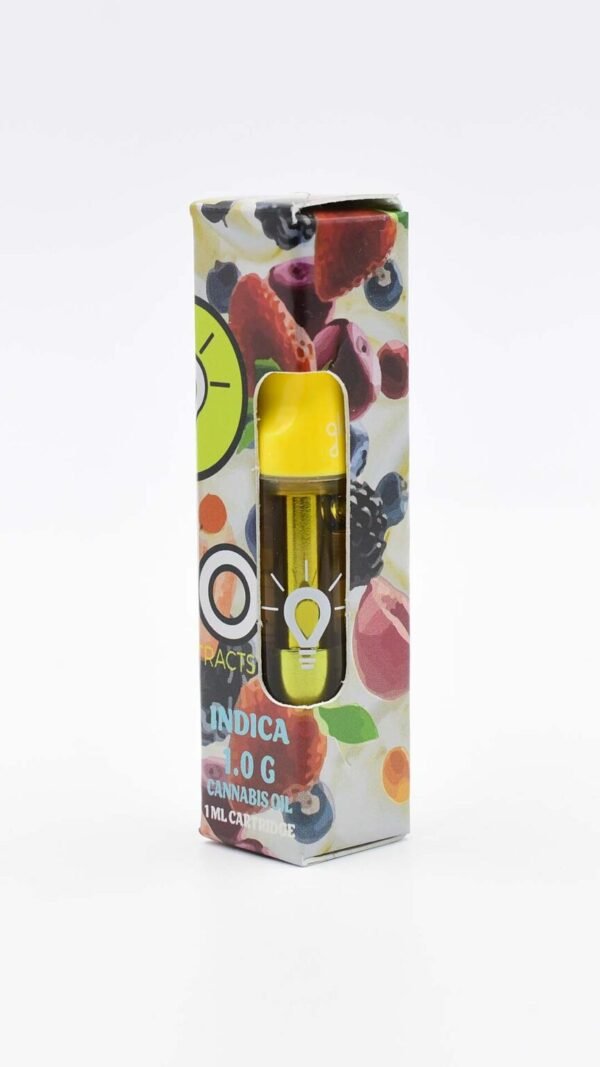 Glo x Polka Dot: Premium Cannabis Extract Cartridges Frosted Fruit Cakes