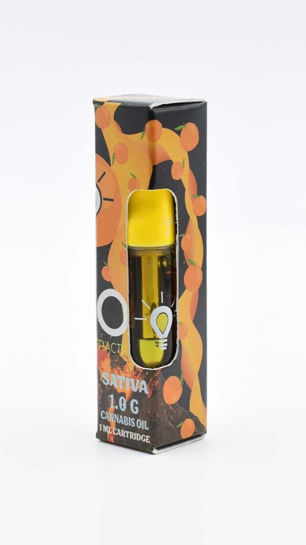 Glo x Polka Dot: Premium Cannabis Extract Cartridges Orange Eruption