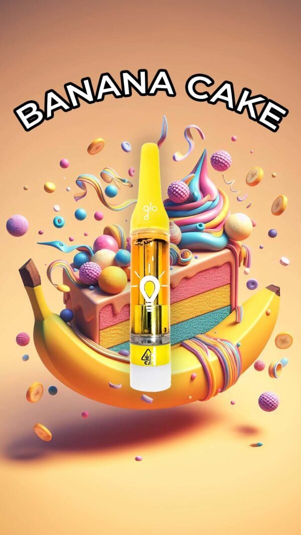 Glo Banana Cake Glo X Premium Vapes Peoples Choice