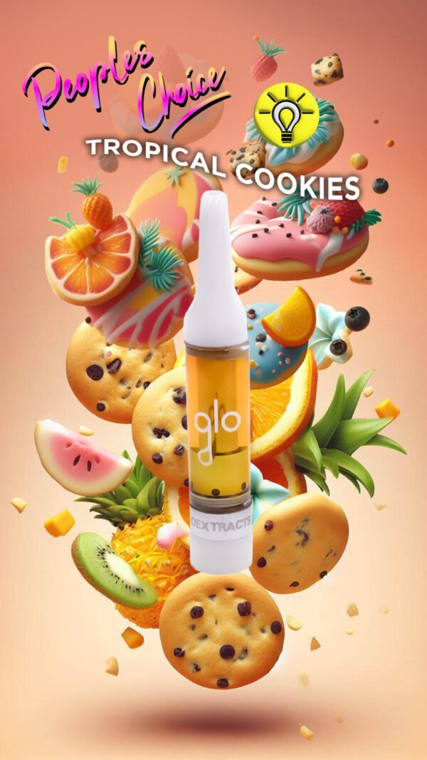 Glo Tropical Cookies Glo X Premium Vapes Peoples Choice