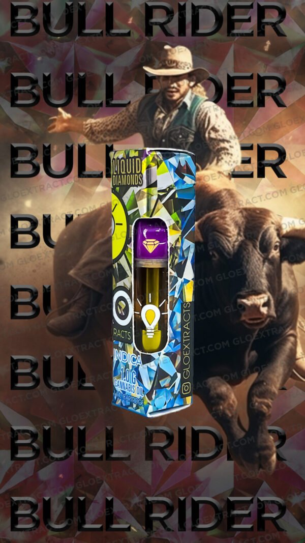 Glo Bull Rider Live Resin Liquid Diamonds