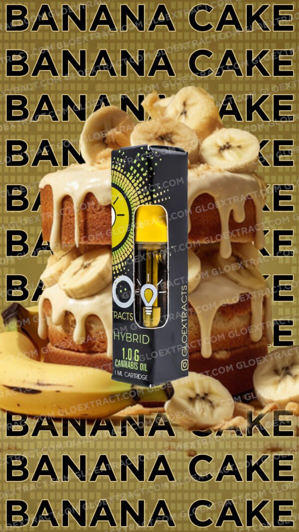 Glo Banana Cake Premium Vapes