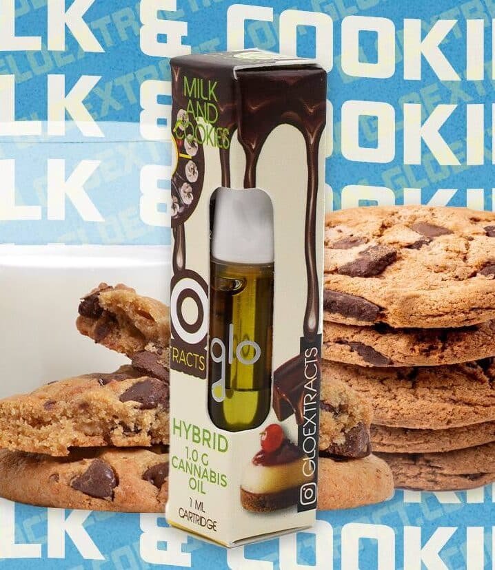 Glo Milk and Cookies Glo Carts Flavor